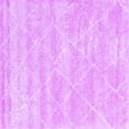 thumbnail image 1 of Ahgly Company Indoor Square Trellis Purple Modern Area Rugs, 7' Square, 1 of 4