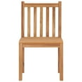 thumbnail image 2 of vidaXL 2/4/6/8x Solid Wood Teak Patio Chairs Garden Outdoor Balcony Lounge, 2 of 21
