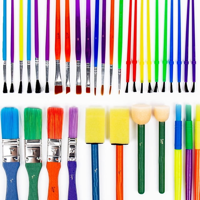 Set de 35 pinceles multicolor Horizon Group USA