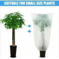 thumbnail image 4 of Winter Plant Cover Freeze Protection Bag with Zipper Drawstring Frost Cloth Reusable Fruit Tree Anti-Bird Insect Prevention Bag, 4 of 9