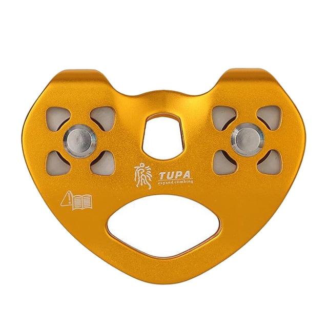 Polea doble de escalada Macarena 25KN 10,5x8,2x3,2 cm