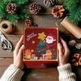 thumbnail image 1 of RBCKVXZ Christmas Gift Box Packaging Box Candy Small Gift Packaging Box Christmas Gift Holiday Gift Packaging Gift With Handbag Christmas Decorations On Sale!, 1 of 6