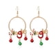 thumbnail image 1 of Pendientes navideños EZLIFE colgantes festivos con letras y campanas Regalo navideño Y7M6, 1 of 1