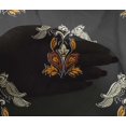 thumbnail image 4 of oneOone Viscose Chiffon Fabric Leaves|Bird & Floral Block Print Sewing Fabric BTY 42 Inch Wide, 4 of 4
