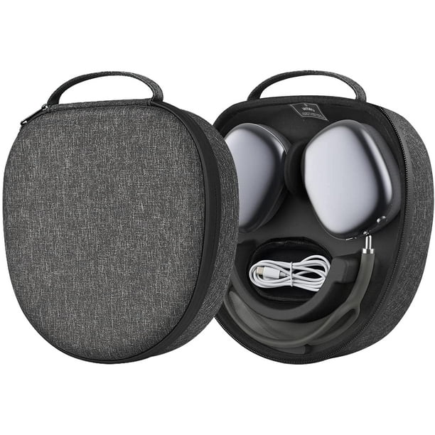 Étui rigide pour écouteurs Airpods Max, sac de transport rigide pour  AirPods Max (gris)