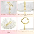 thumbnail image 3 of Unique Bargains 3 Tier Dessert Cupcake Stand Holder with Tiered Tray Clear, 3 of 6