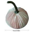 thumbnail image 4 of REK Elegant Pumpkin Sculpture Desktop Autumn Thanksgiving Tabletop Display Ornament, 4 of 7