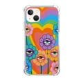 thumbnail image 1 of Hippie Rainbow Case Compatible with iPhone 14 Plus,Unique Art Design TPU Bumper Cover Case, 1 of 6