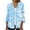 1-26-Light Blue, variant on successthop Plus Size Lightweight Cardigan Half Sleeve Lace Shirts for Women Hollow Tops 3/4 Sleeve Boho Flower Tunic Everyday Wear Beach Vacation Outfits Going Out Cardigan Resort Wear