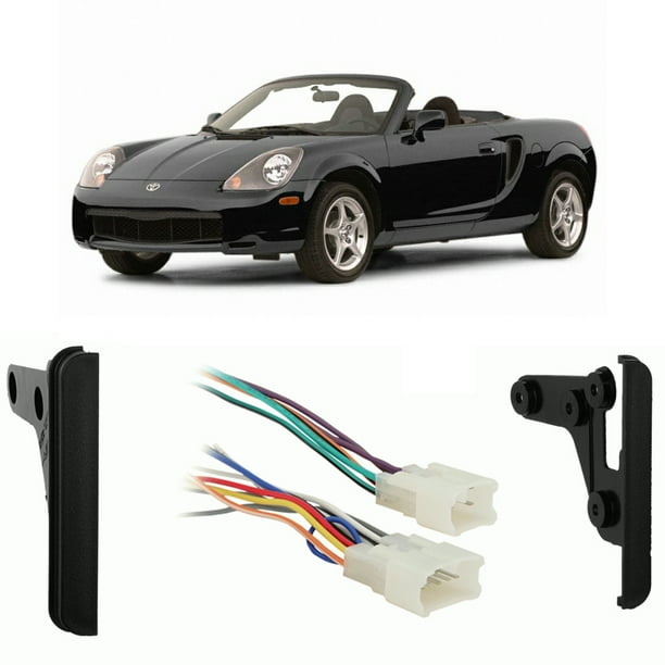 Fits Toyota MR2 Spyder 2000-2003 Double DIN Harness Radio Install Dash