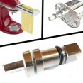 thumbnail image 5 of Pasta Dough Shear Shaft Coupler Compatible with KSMP Series Pasta Machine Sheet Roller Cutter, 5 of 5
