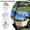 thumbnail image 6 of HUIACONG Palm Tree Sky Golf Cart Seat Covers 2 Pack, Cute Foldable Dustproof Golf Cart Seat Covers for EZGO TXT RXV Club Car DS, 6 of 7