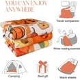 thumbnail image 7 of Fall Throw Blanket, Autumn Pumpkin Blanket for Bedroom and Living Room, Fall Gifts for Women, Kids, Friends, Teachers, Cowokers, 7 of 7