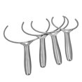 thumbnail image 1 of Hot Dish Plate Clip, Anti Skid Stainless Steel Bowl Clip Holder Dishwasher Safe  for Cooking, 1 of 8