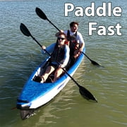 Sea Eagle 473RL RazorLite Inflatable Kayak - Lightweight, Drop Stitch, High Speed Inflatable Kayak - Solo or Tandem - w/Tall Back Seat(s), Paddle(s), Backpack, Skeg and Pump- Pro Carbon Package