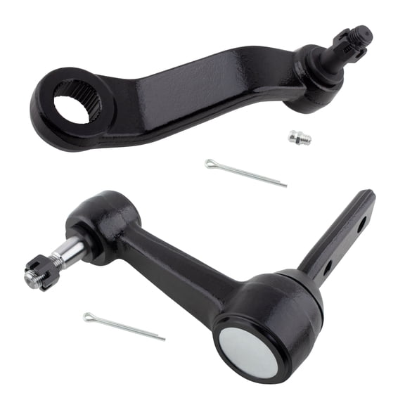BOXI Pair of 2 Steering Idler Pitman Arm Fit for Dodge Ram 1500/2500 1994 1995 1996 1997 1998 1999 2WD / K7239 K7217