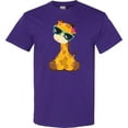 thumbnail image 3 of Inktastic Cute Giraffe, Giraffe with Sunglasses, Cute Animal T-Shirt, 3 of 5
