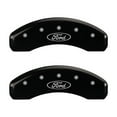 thumbnail image 2 of MGP 4 Caliper Covers Engraved Front & Rear Oval logo/Ford Matte Black finish silver ch, 2 of 2