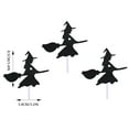 Bat Witch Hat Cake Insert Theme Festival Party Party Cake Decoration bat-witch-hat-cake-insert-theme-festival-party-party-cake-decoration