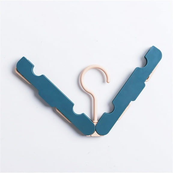 Vikakiooze Home Storage and Organization Travel Portable Foldable Hanger Household Anti-Skid Windproof Clothes Hanger