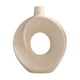 thumbnail image 1 of Fiudx Jarrón de Cerámica, Elegante Diseño de Dona para Decoración Del Hogar, Centro de Mesa Moderno de Porcelana, Toque Decorativo Versátil, Ideal para Sala de Estar, Dormitorio y Oficina, Elegante y, 1 of 5