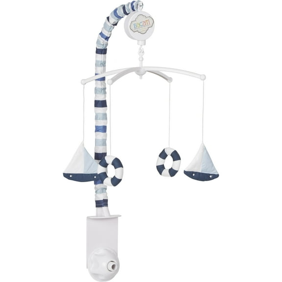 Bacati - Little Sailor Musical Baby Crib Mobile