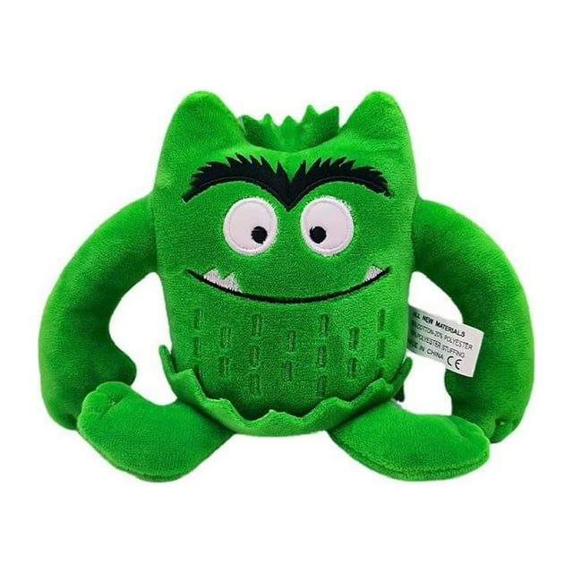 MesaSe Jouets en Peluche Monstre Petit Monstre Émotionnel Poupée Dessin Animé Couleur Poupée en Peluche Rose
