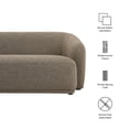 thumbnail image 3 of Monica 88 Inch Boucle Fabric Sofa in Earth, 3 of 9