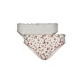 thumbnail image 3 of Jessica Simpson Women's Ruffle Rib Cheeky, 2-Pack, Size S-XXXL, 3 of 15