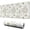 White Sun Moon, variant on Long Mouse Pads for Desk,White Sun Moon Cloud Star Pattern Desk Mats on Top Of Desks, Desk Mouse Pad Extra Large with 3mm Non-Slip Base and Stitched Edge for Gaming,Office,Work,Home 31.5"x11.8"