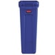 thumbnail image 2 of Bote de basura Rubbermaid Commercial Slim Jim, 23 L, azul, paquete de 4, 2 of 6