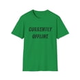 thumbnail image 2 of Currently Offline Black Funny Sarcastic Gamer Game Addict Softstyle T-Shirt, 2 of 6