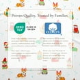 thumbnail image 4 of Great Bay Home Christmas Flannel Sheet Set - 100% Turkish Cotton - Double Brushed - Twin, Dog Cat Christmas, 4 of 6