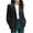 Black, variant on Fmbrln Womens Solid Long Sleeve Corduroy Blazer Lapel Collar Button Casual Office Business Work Suit Jackets with Pockets Army Green XL
