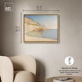 thumbnail image 5 of Cassis Cap Lombard Canvas Vintage Costal Wall Art by Art Remedy, Gold Frame, 30" x 24", 5 of 7
