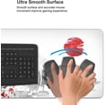 thumbnail image 3 of Japan Ink Painting Fuji Mountain Sakura Sun Gaming Mouse Pad XL, Extended Stitched Edges Mousepad,Large Mouse Mat Desk Pad, Long Non Slip Rubber Base Mice Pad（31.5 X 11.8 Inch）, 3 of 6