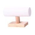 thumbnail image 3 of Soporte para pulseras, organizador de joyas, soporte de mesa con barra en T, estante de almacenamiento de joyas para Blanco, 3 of 9