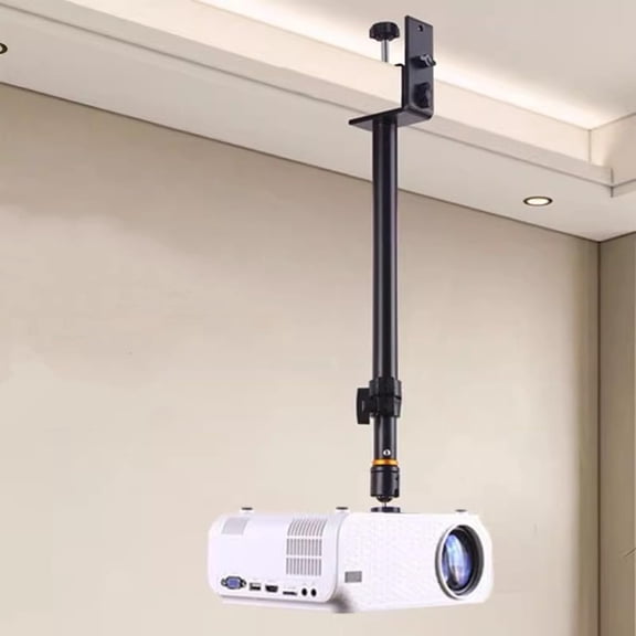 Projector Ceiling Mount Stand, Adjustable Length Projector Stand