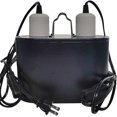 thumbnail image 5 of Accesorio de iluminación dual para reptiles, pantalla de lámpara tipo domo para reptiles, lámpara de calentamiento UVB y UVA, accesorio de terrario combinado con tapa de lámpara doble, 5 of 5