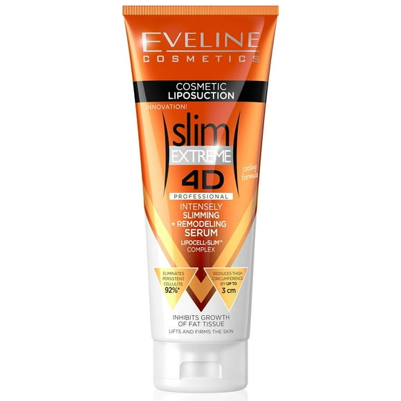 Sérum corporal, loción reafirmante y crema anticelulítica Eveline Slim Extreme 4D Liposuction