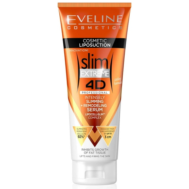 Sérum corporal, loción reafirmante y crema anticelulítica Eveline Slim Extreme 4D Liposuction