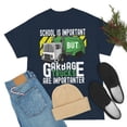 thumbnail image 5 of School is Important But Garbage Trucks are Importanter Unisex T-Shirt, 5 of 5