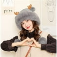 thumbnail image 4 of CoCopeaunts Beanie Hats for Women Winter Hat Beanie Knit Skull Cap Plush Warm Cute Elk Beanies Hat Winter Beanies Hat Christmas Hat, 4 of 8