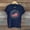 Blue, variant on SOOMLON Red White and Blue Summer Tops for Women Patriotic Shirts Crew Neck Usa Flag Tops Short Sleeve Formal T-Shirt Baggy Tee Blouse Clothes