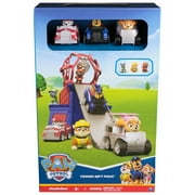 PAW Patrol, Pup Squad Mini Lookout Tower Playset, 3 Toy Cars & 3 Figures for Ages 3+