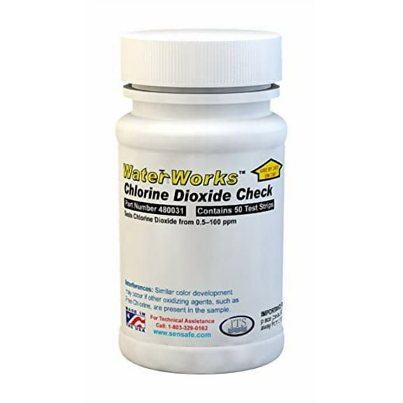 WaterWorks Chlorine Dioxide 480031 50 Tests