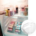 thumbnail image 2 of Bacs de Rangement pour Aliments de Réfrigérateur, Ensemble de 6 Pcs, Bacs en Acrylique pour Réfrigérateur, Empilables, Organiseur pour Congélateur, 2 of 9