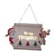 thumbnail image 2 of Madera Navidad luces LED placa decorativa corona colgante brillante colgante de pared para vacaciones, porche, de Navidad, suministros de , 30x17,5x2,4 cm Estilo A 30x175x24 cm Estilo A Soledad Letrero colgante, 2 of 10