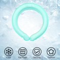 thumbnail image 2 of Reusable Neck Cooling Tube, Lightweight and Comfortable, Skin Friendly Fit, Suitable for Effectively Cooling Your Neck and Shoulders, Bringing You a Comfortable and Cool Experience - Blue, 2 of 7