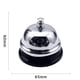thumbnail image 1 of Campana de llamada de 65mm para escritorio, campana individual pequeña para mesa de comedor, cocina, Hotel, recepción, 1 of 4